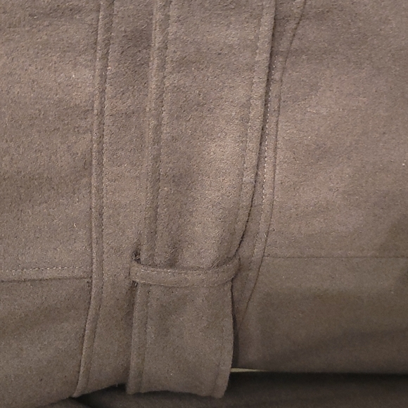 MODCLOTH WOOL BLEND STONE JACKET, SZ LARGE - Picture 9 of 16